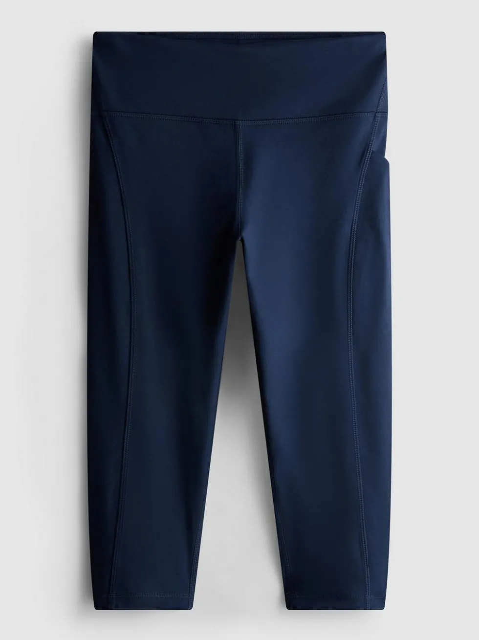 Active-Caprileggings mit hohem Bund