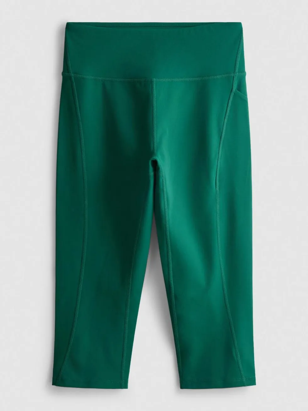 Active-Caprileggings mit hohem Bund