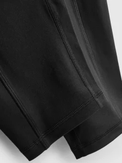 Active-Caprileggings mit hohem Bund