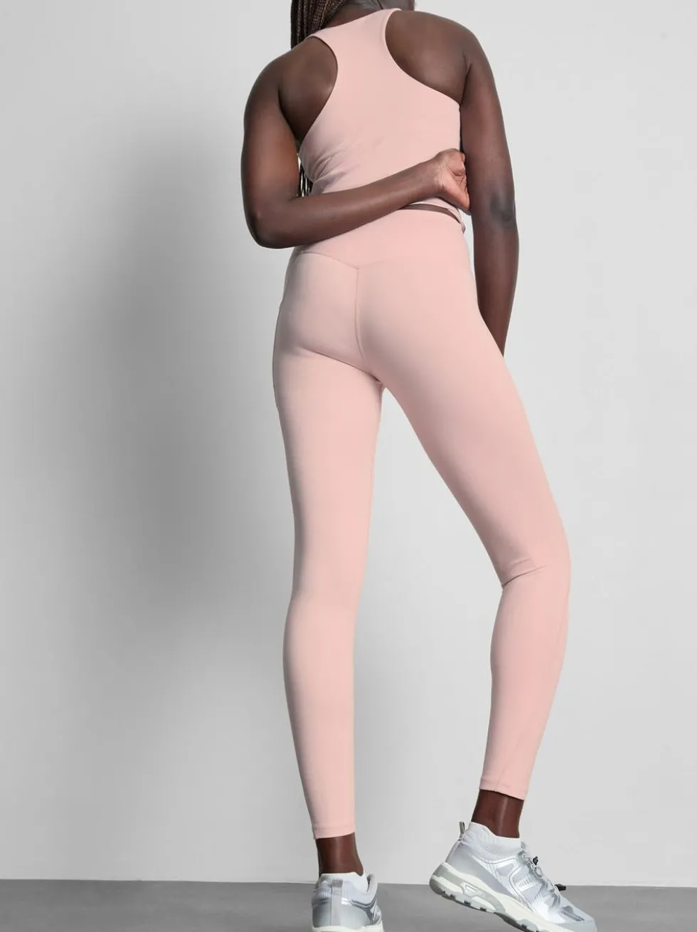 Active-Leggings mit hohem Bund