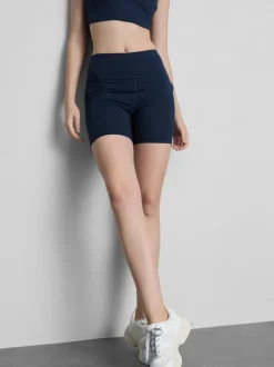 Activewear-Yogashorts mit mittlerer Leibhöhe