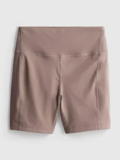 Active-Yogashorts mit hohem Bund