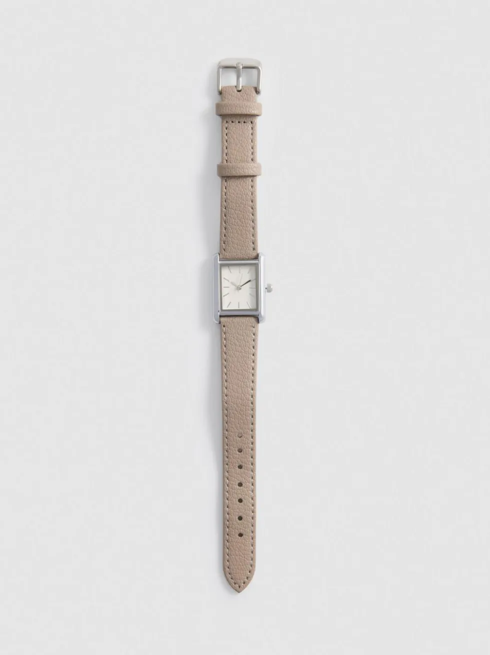 Armbanduhr aus Kunstlederband
