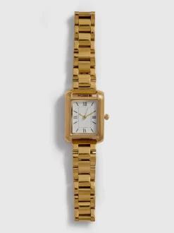 Armbanduhr mit Gliederarmband