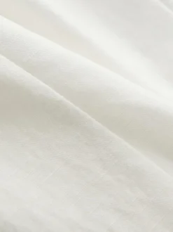 Asymmetrische Weste aus Baumwollmischung