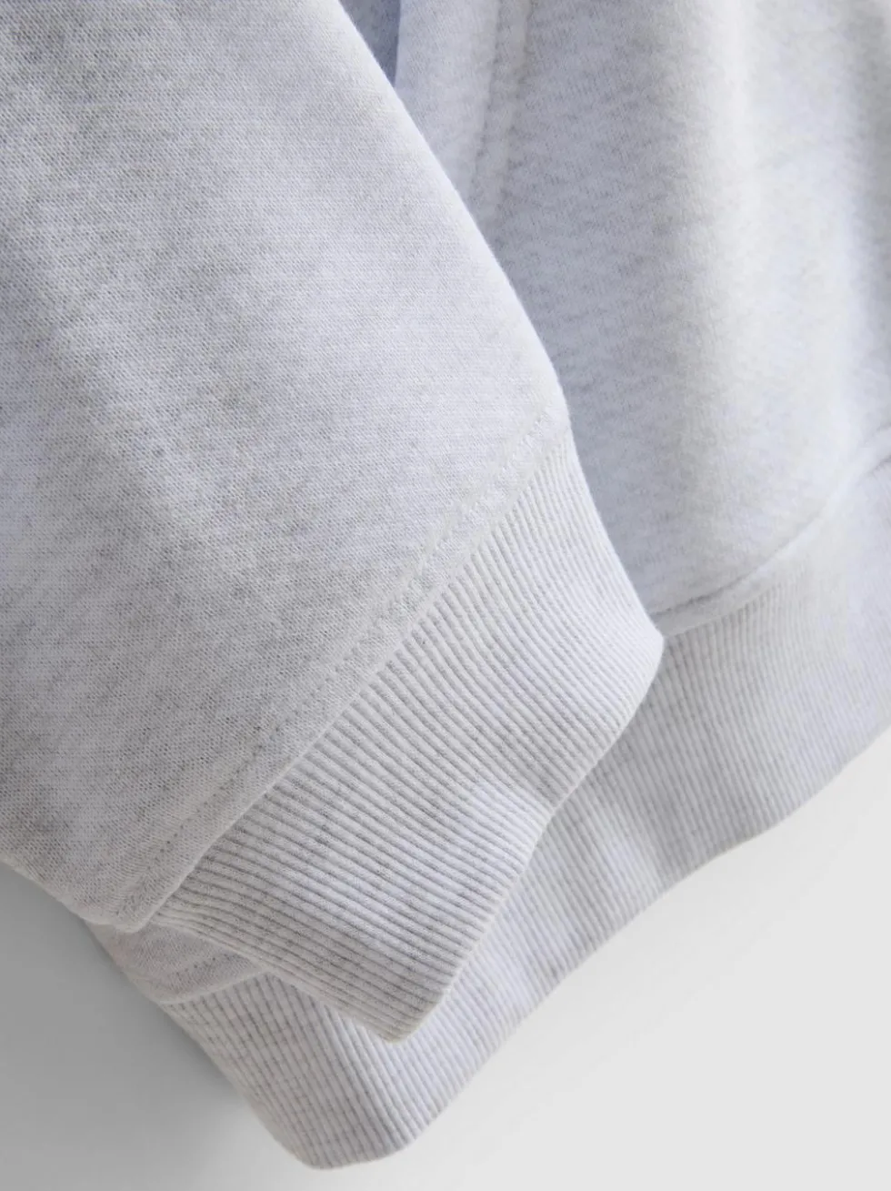 Athletics-Hoodie aus Baumwollmischung mit Reißverschluss