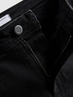 Ausgestellte Jeans aus Baumwoll-Denim mit mittlerer Leibhöhe