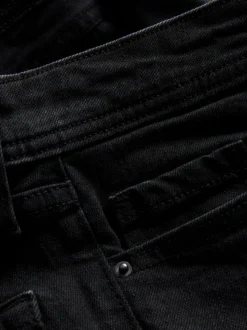 Ausgestellte Jeans aus Baumwoll-Denim mit mittlerer Leibhöhe