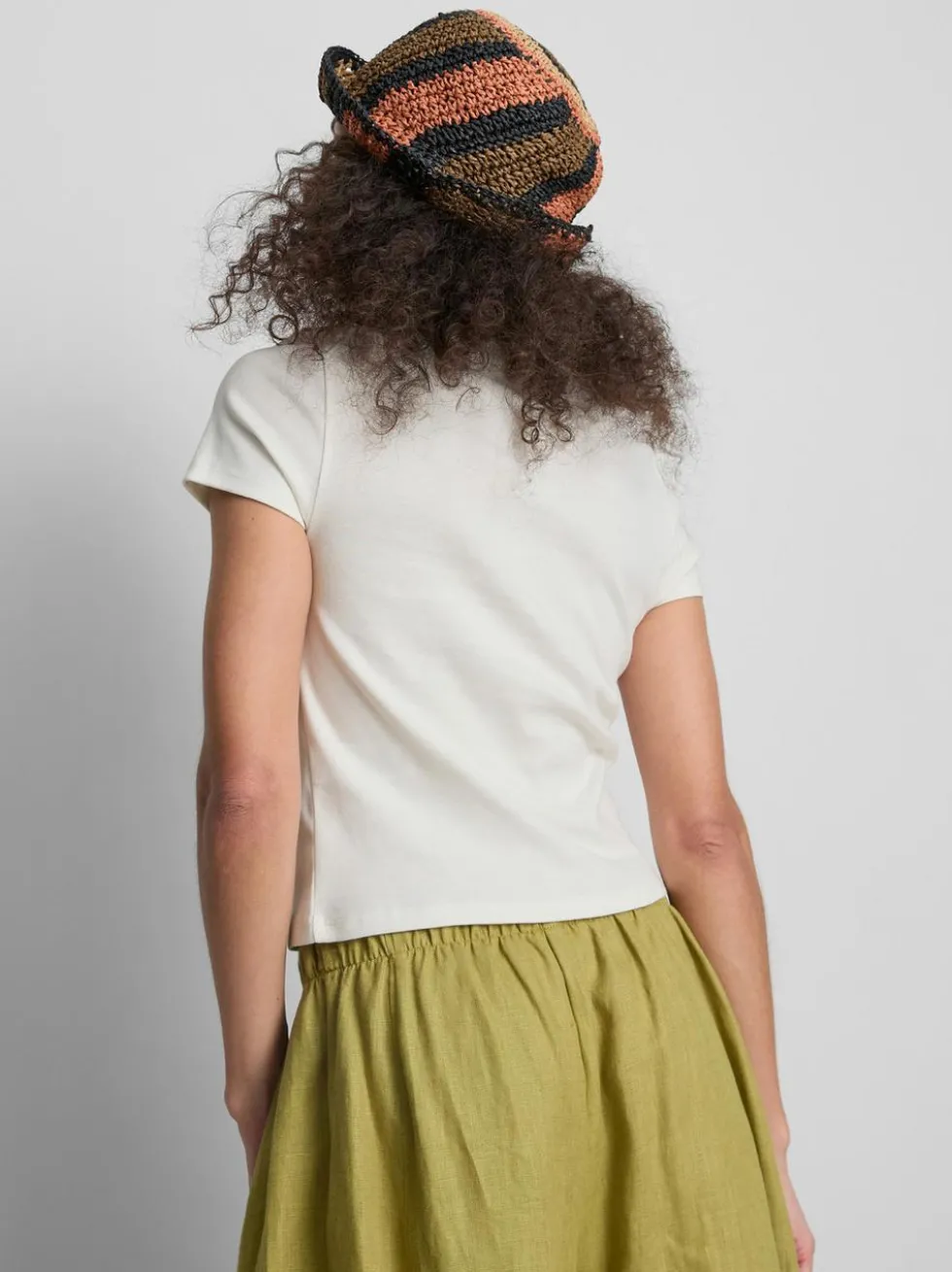 Baby Tee aus Baumwolle mit Grafik