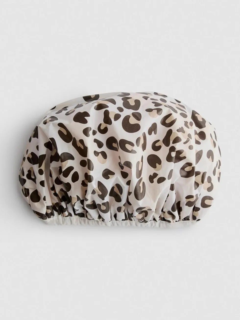 Badehaube mit Leopardenprint