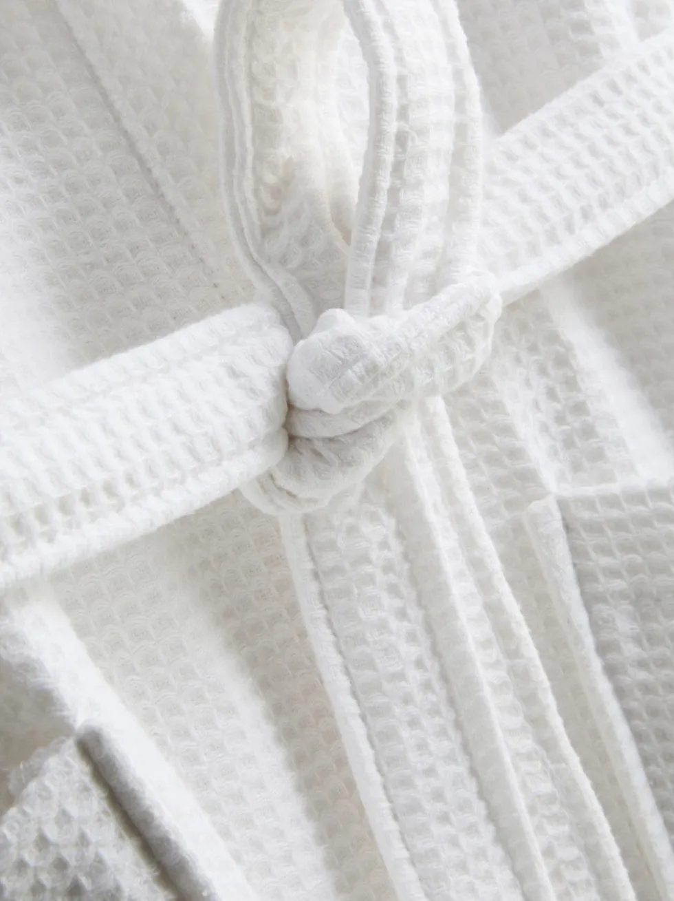 Bademantel mit Waffelstruktur