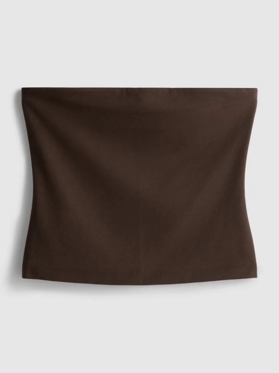 Bandeau-Top mit hohem Baumwollanteil