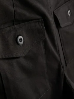 Barrel-Hose im Utility-Stil mit hohem Baumwollanteil