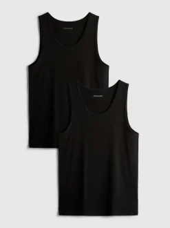 Basic-Trägershirts, 2er-Pack