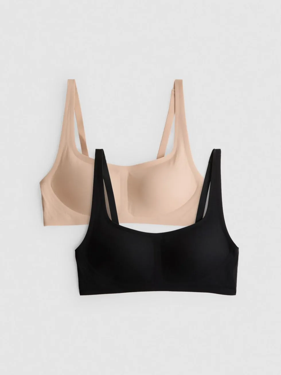 Bauchfreies, formgebendes Shapewear-Top, 2er-Pack