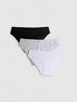 Baumwoll-Minislips, 3er-Pack