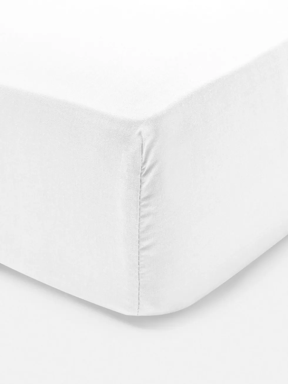 Baumwollsatin-Spannbettlaken für Kingsize-Betten