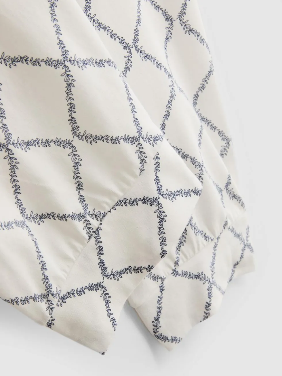 Baumwoll-Schlafanzug mit Sweatshirt und Print