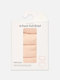Baumwollslips, 4er-Pack