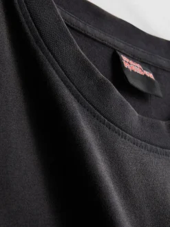 Baumwoll-Tanktop mit „Iron Maiden“ Grafik