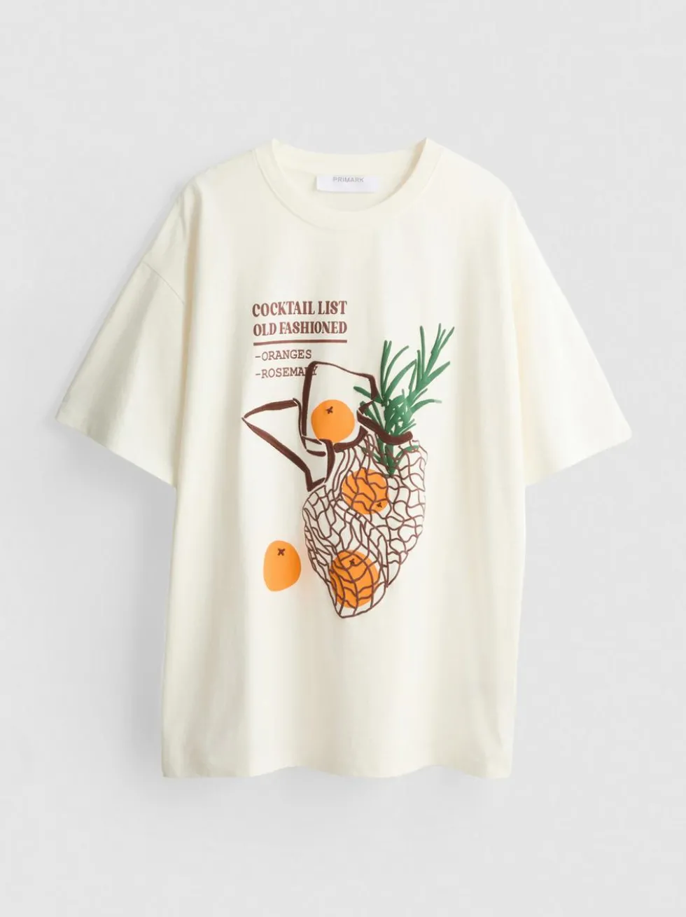 Baumwoll-T-Shirt im Oversized-Look
