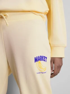 Bedruckte Skinny-Jogginghose aus Baumwollmischung