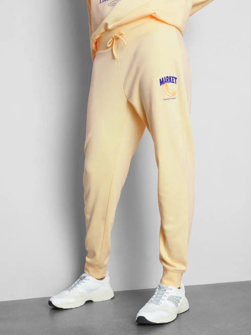 Bedruckte Skinny-Jogginghose aus Baumwollmischung