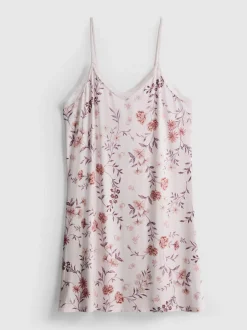 Bedrucktes Nachtkleid mit hohem Modalanteil