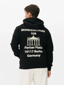 „Berlin“ Hoodie mit Grafik