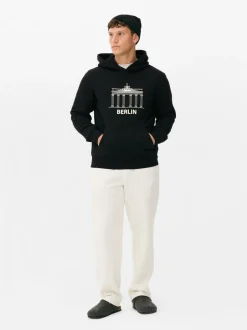 „Berlin“ Hoodie mit Grafik