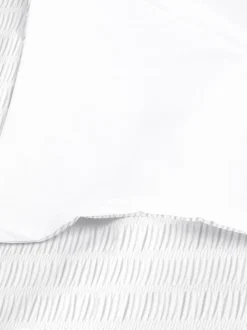 Bettwäscheset aus Seersucker, Einzelbett