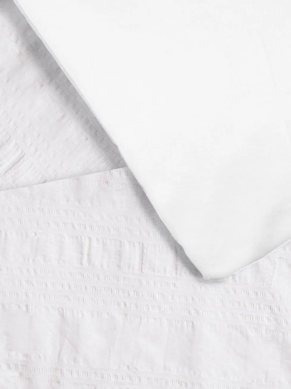 Bettwäscheset aus Seersucker, Einzelbett