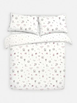 Bettwäscheset mit Katzenmotiv, Super-Kingsize