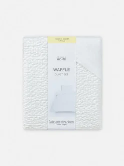 Bettwäscheset mit Waffelstruktur, Einzelbett