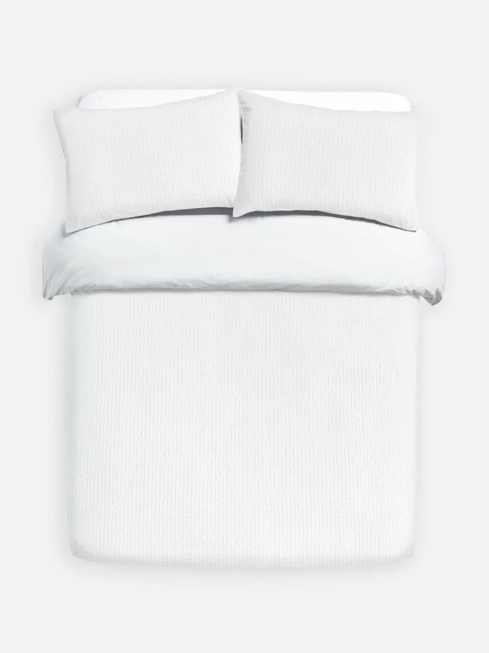Bettwäscheset mit Waffelstruktur, Kingsize