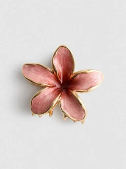 Blumenförmige Haarklammer