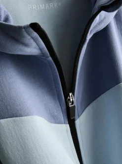 Bonded-Hoodie mit Reißverschluss