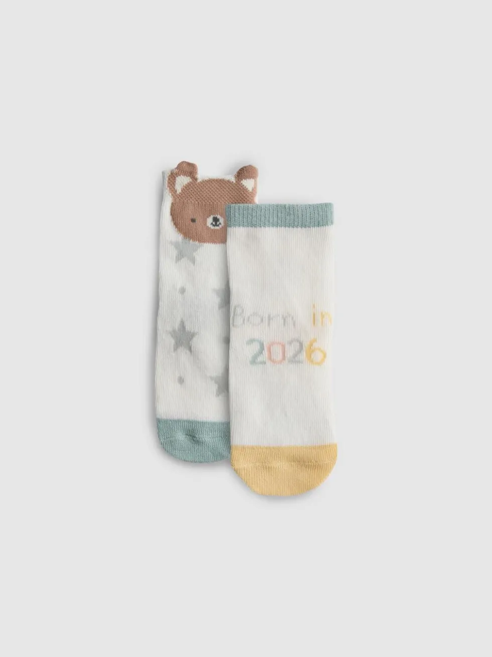 „Born in 2026“ Socken, 2er-Pack