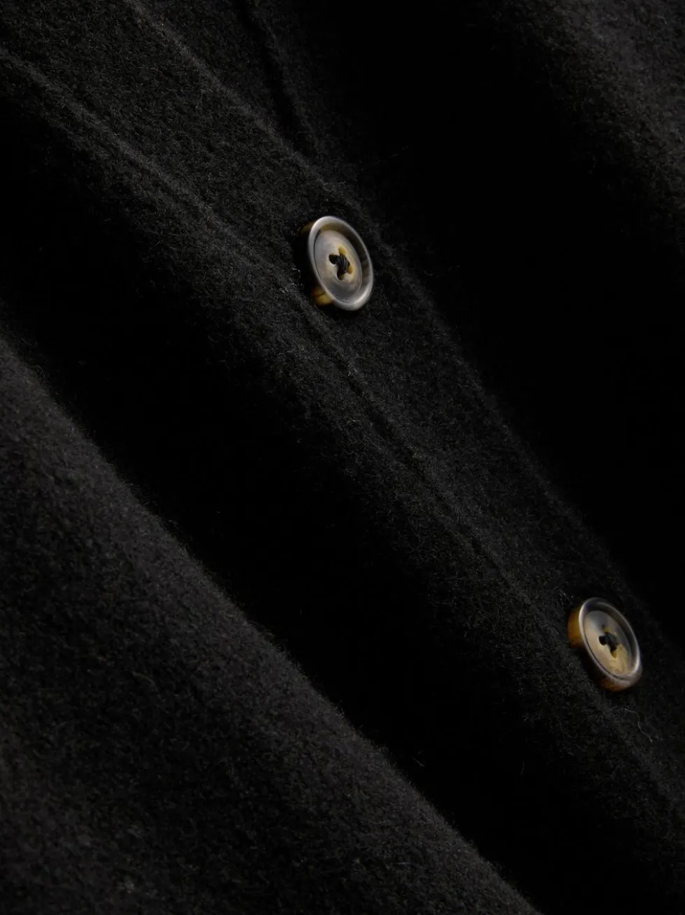 Boyfriend-Cardigan aus Wollgemisch