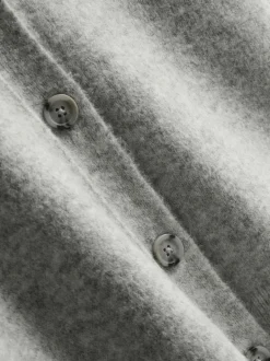 Boyfriend-Cardigan aus Wollgemisch