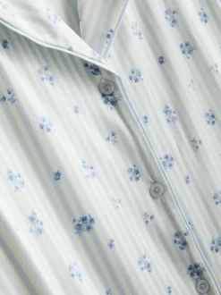 Boyfriend-Schlafanzug mit Print