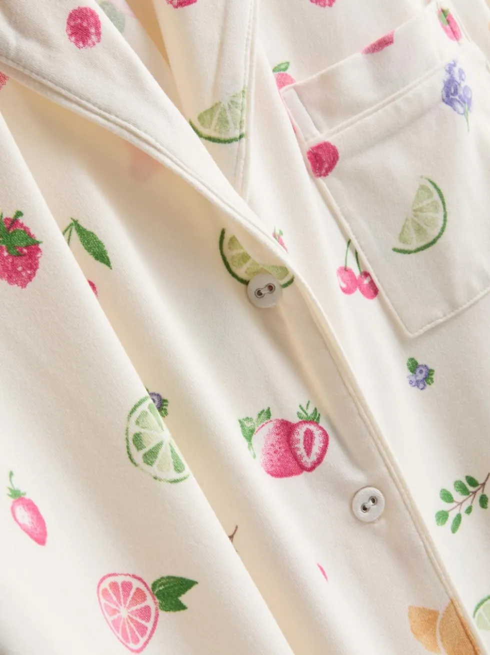 Boyfriend-Schlafanzug mit Print