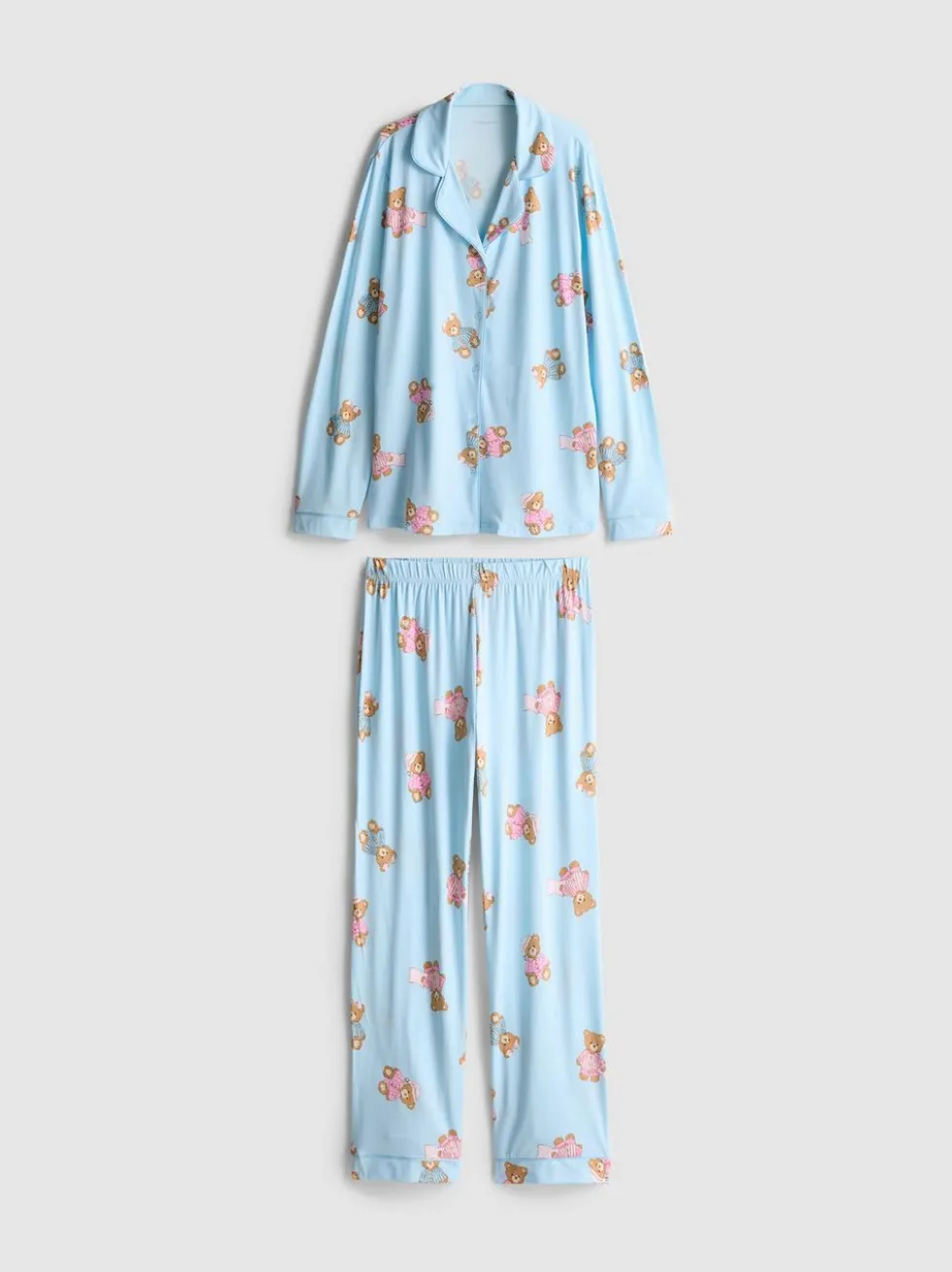 Boyfriend-Schlafanzug mit Print