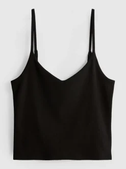 Bralette-BH mit hohem Baumwollanteil und V-Ausschnitt