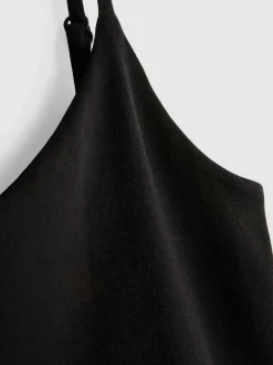 Bralette-BH mit hohem Baumwollanteil und V-Ausschnitt