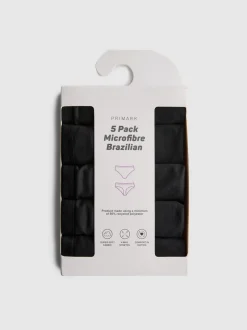 Brazil-Slips aus Mikrofaser, 5er-Pack