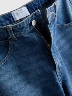 „By Coleen“ Barrel-Jeans aus Baumwoll-Denim