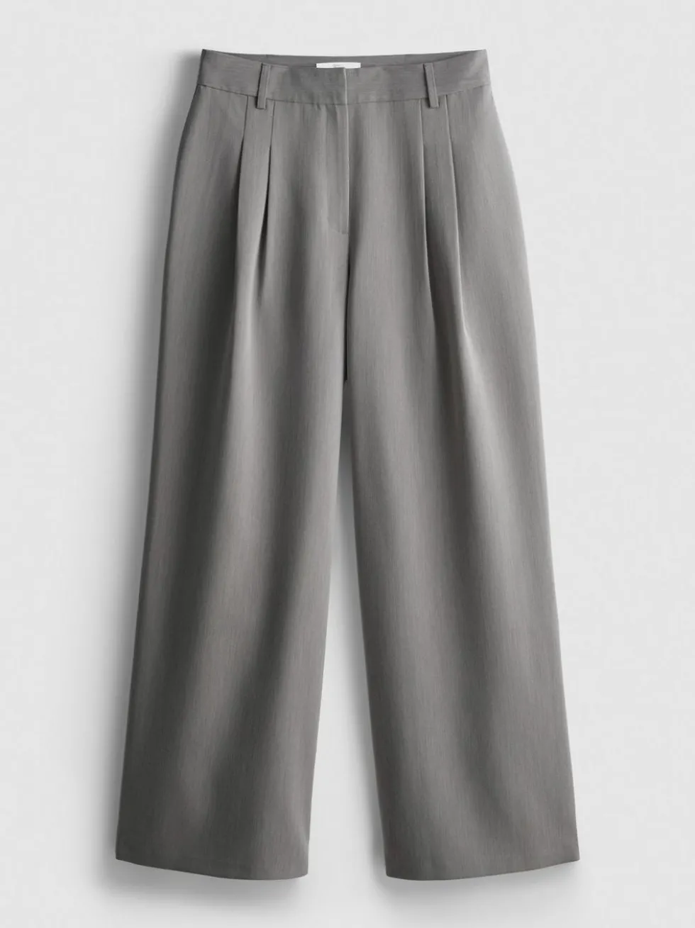 „By Coleen“ Hose mit weitem Bein und Bundfalten
