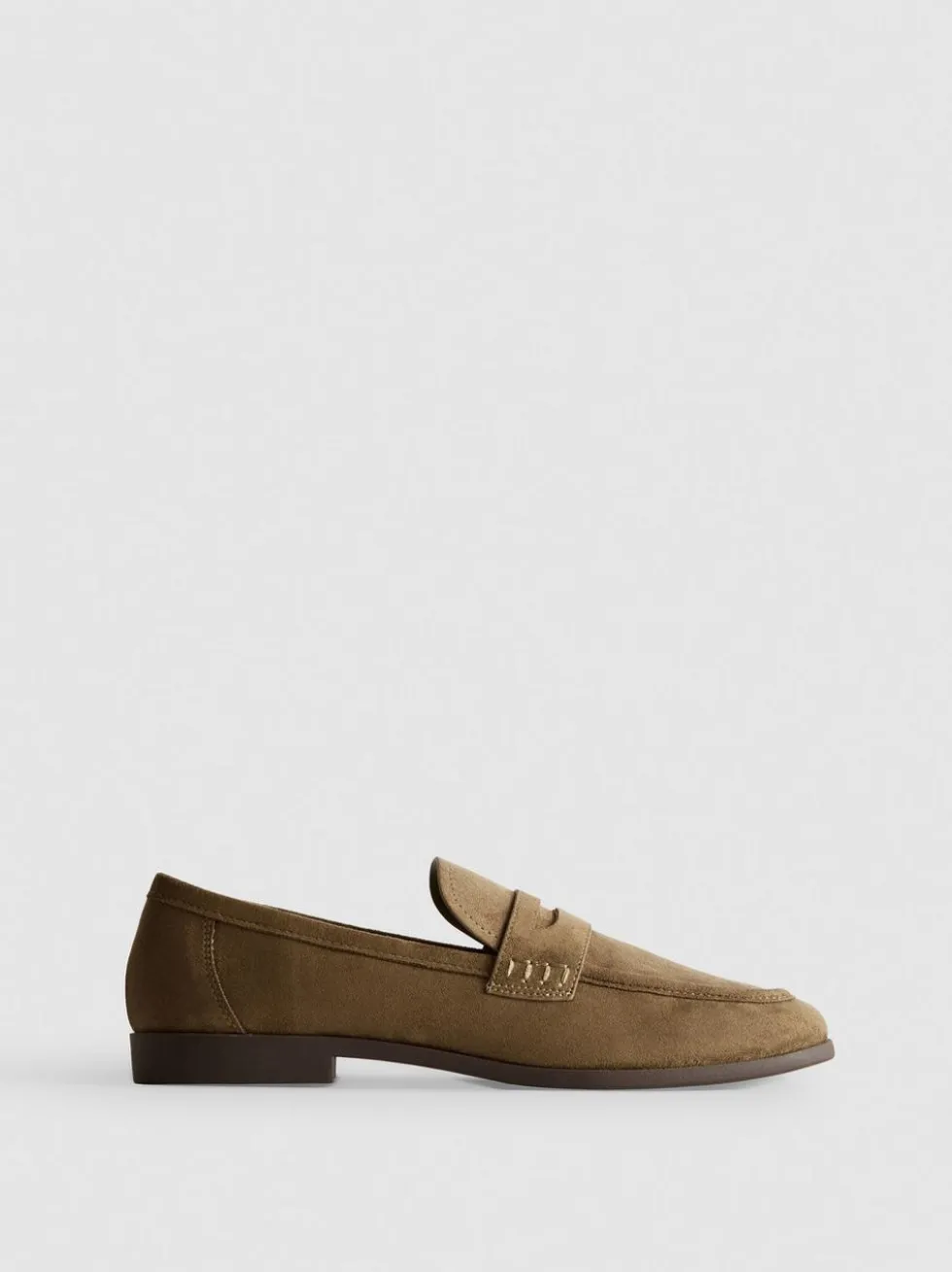 „By Coleen“ Pennyloafer in Wildleder-Optik