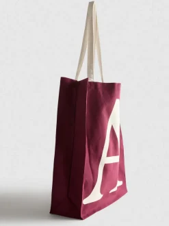 Canvas-Einkaufstasche mit Initialen